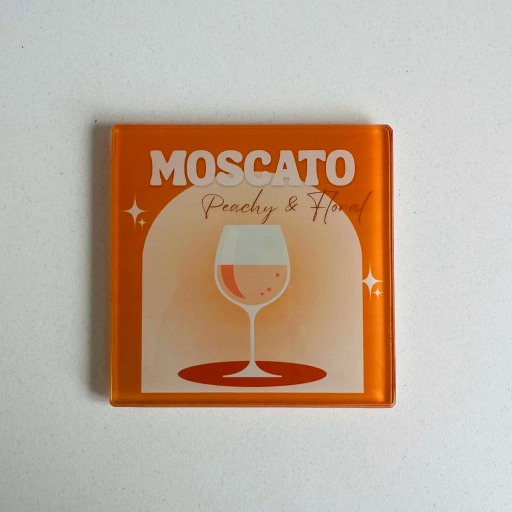 The Rosé All Day Collection - Wine Glass Coasters (Set of 4)