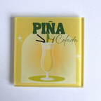Classic Cocktail Collection Glass Coasters (Set of 8)