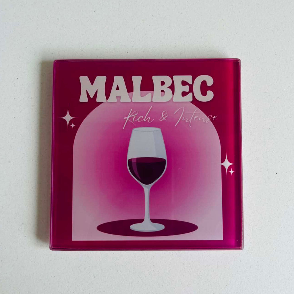 The Bold Reds Collection - Wine Glass Coasters (Set of 4)