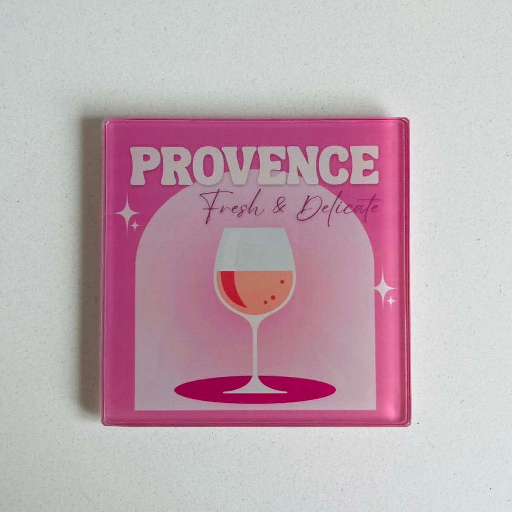The Rosé All Day Collection - Wine Glass Coasters (Set of 4)