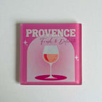 The Rosé All Day Collection - Wine Glass Coasters (Set of 4)