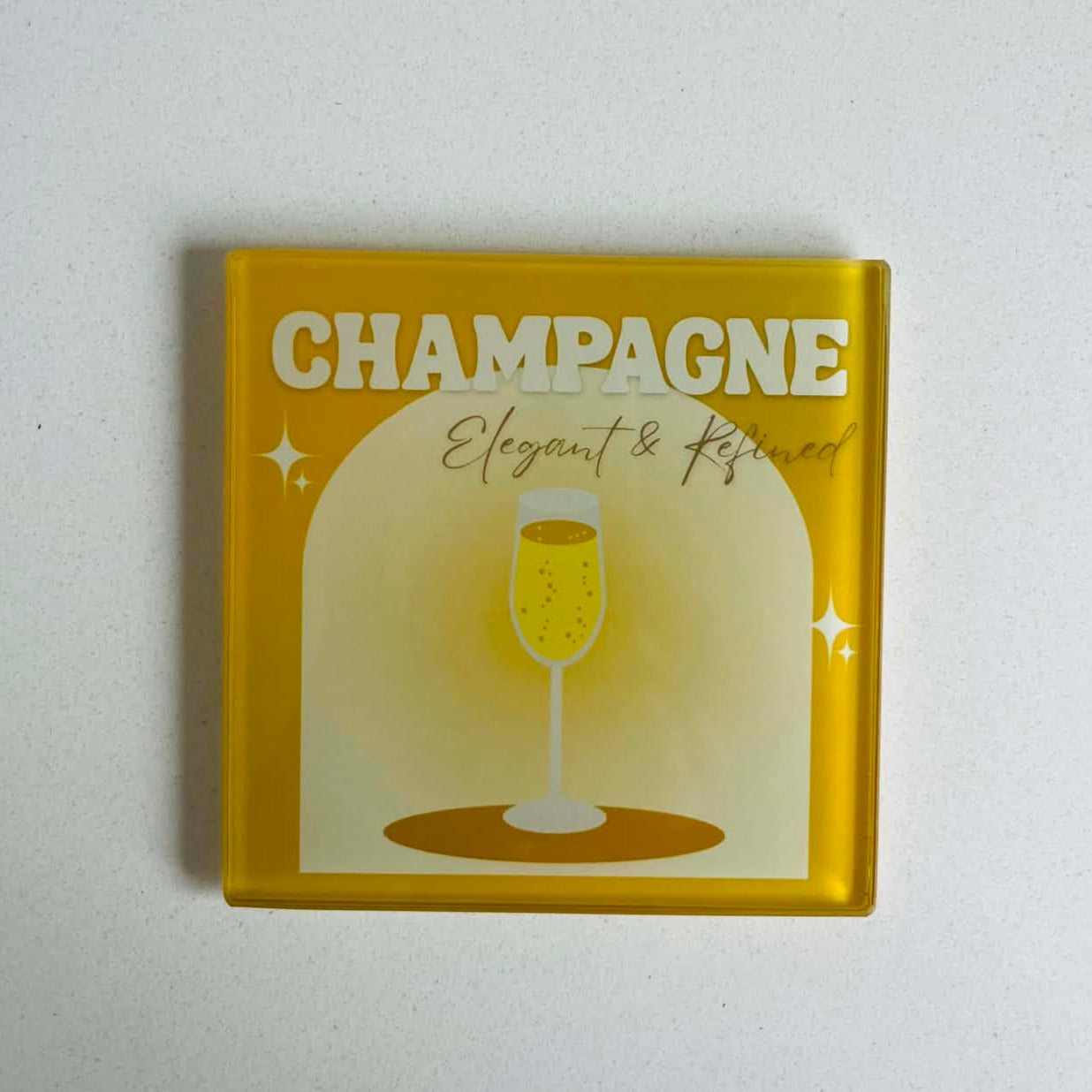 The Sparkling Collection - Wine Glass Coasters (Set of 4)