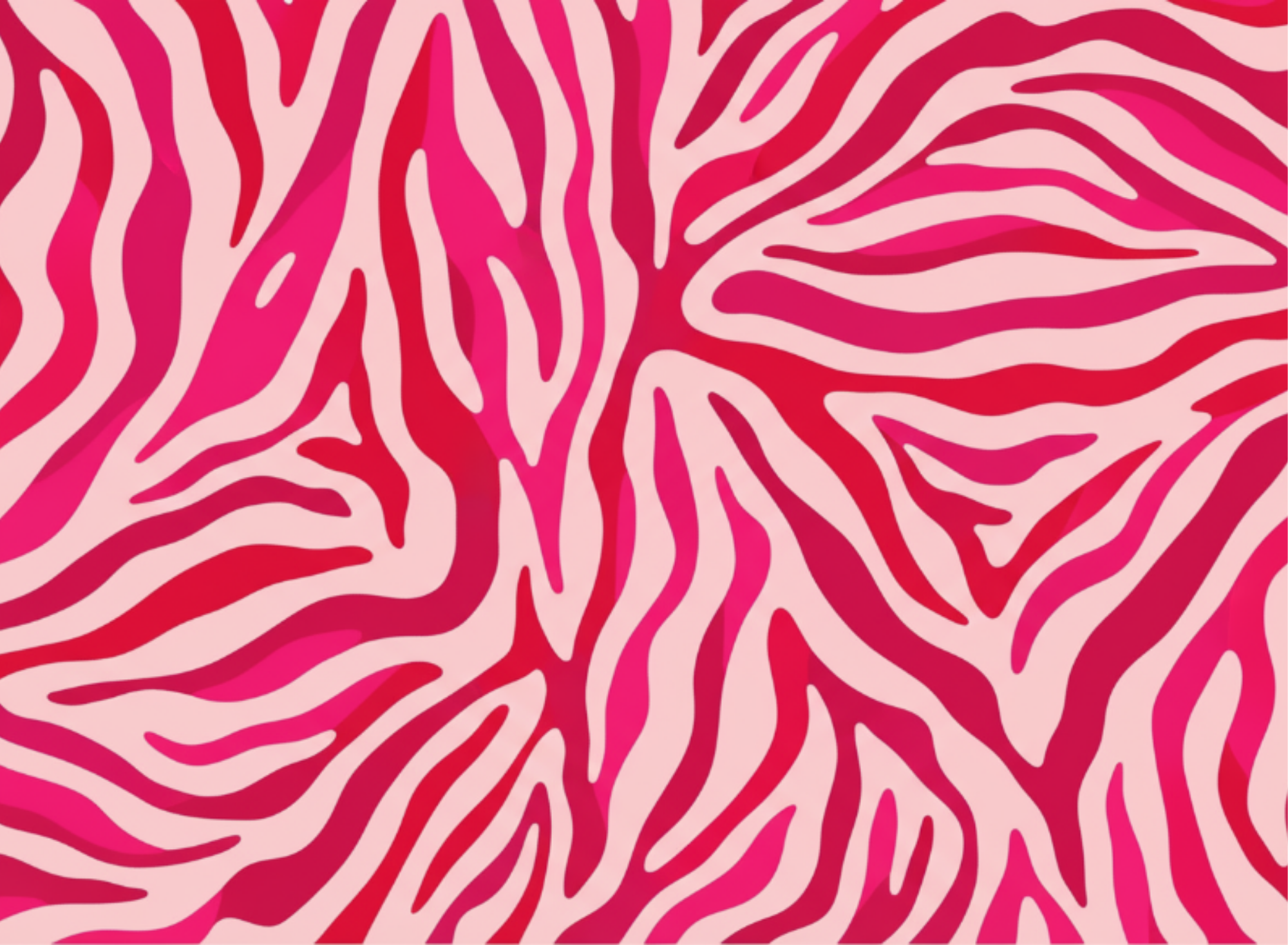 Blush Hour – Pastel Zebra Glass Chopping Board