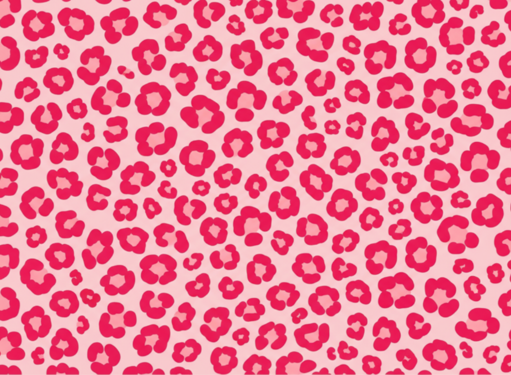 Blush Hour – Pastel Leopard Glass Chopping Board