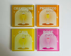 The Sparkling Collection - Wine Glass Coasters (Set of 4)
