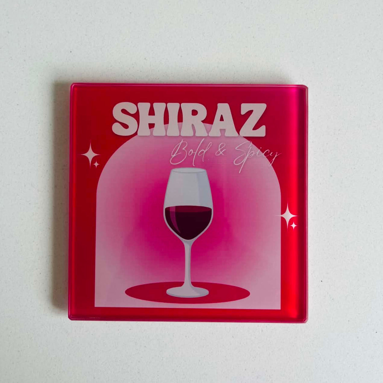 The Bold Reds Collection - Wine Glass Coasters (Set of 4)