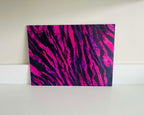 After Hours – Neon Tiger Glass Chopping Board