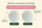 Kiss & Tell – Pink Lips Glass Chopping Board