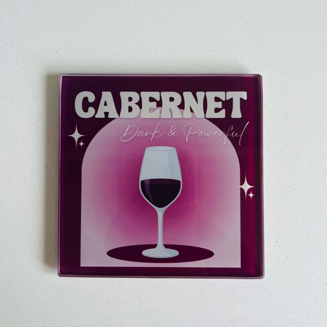 The Bold Reds Collection - Wine Glass Coasters (Set of 4)