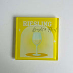 The Fresh Whites Collection - Wine Glass Coasters (Set of 4)