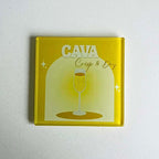 The Sparkling Collection - Wine Glass Coasters (Set of 4)